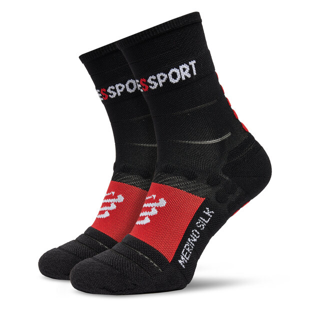 Skarpety długie Compressport Proracing V3.0 Winter Run SCRU2039012 Czarny - kobiece