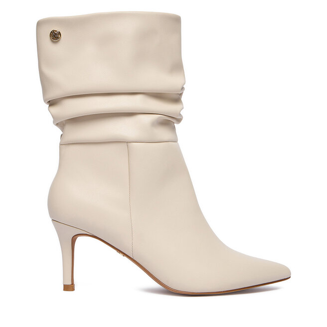 Botki Nine West CEO-SAMIRA-01 Écru - kobiece