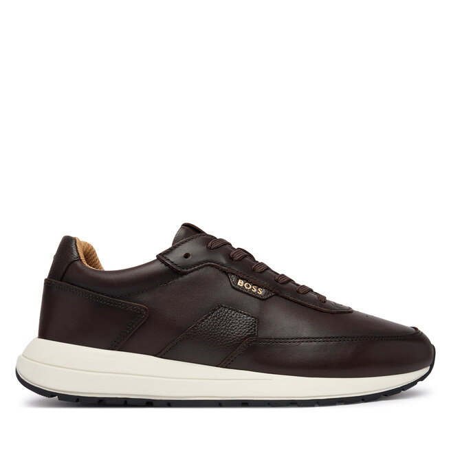Sneakersy BOSS Vinston 50573581 Brązowy ciemny - męskie