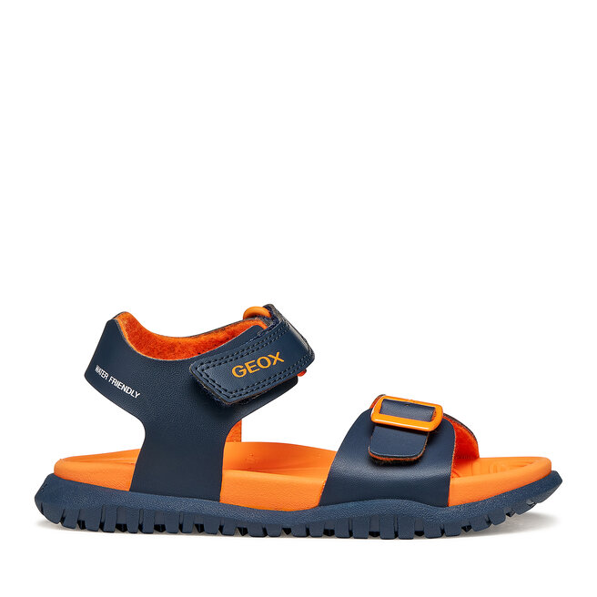 Sandały Geox J Sandal Fusbetto Bo J35HMA 000BC C0659 M Granatowy - chłopięce