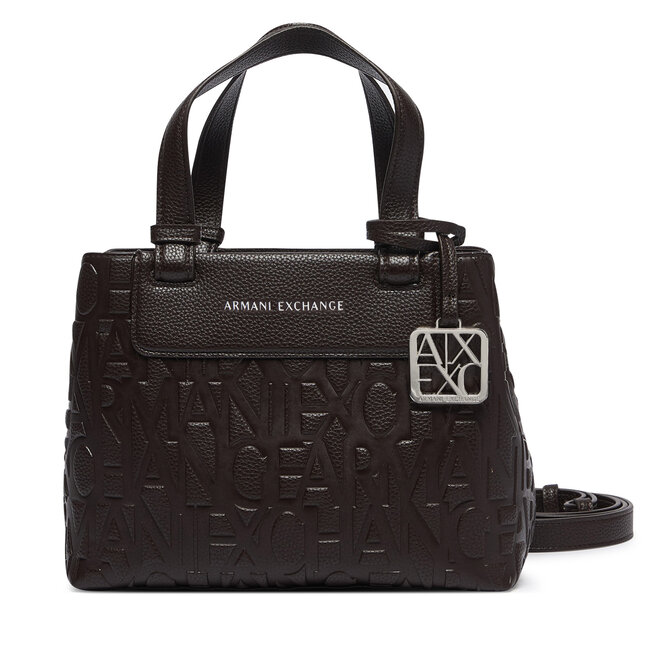 Torebka Armani Exchange XW001576 AF15774 U6032 Brązowy ciemny -