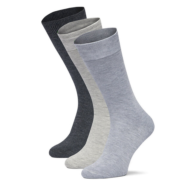 Skarpety długie GINO ROSSI CEO_AS_GR_01_W_AW26 (3-PACK). Szary - męskie