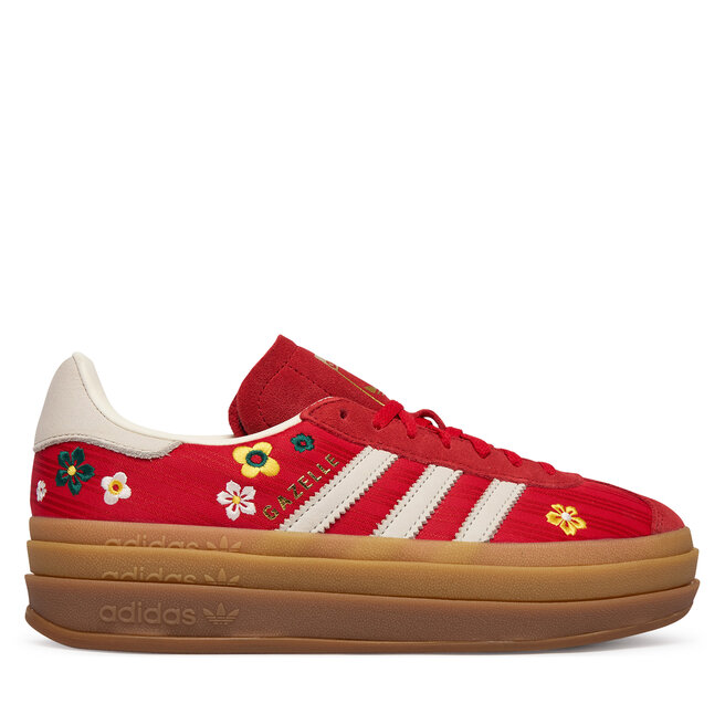 Sneakersy adidas Gazelle Bold IH1921 Czerwony - kobiece
