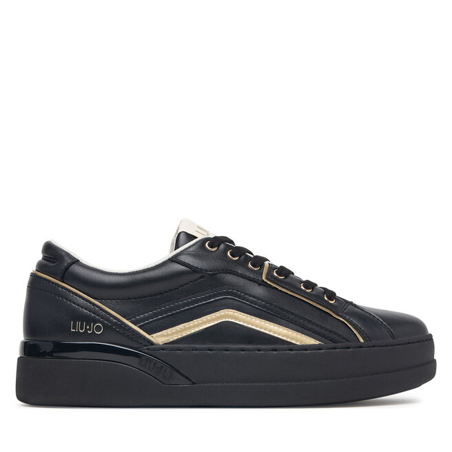 Sneakersy Liu Jo Lena 02 BF6027 PX026 Czarny - kobiece