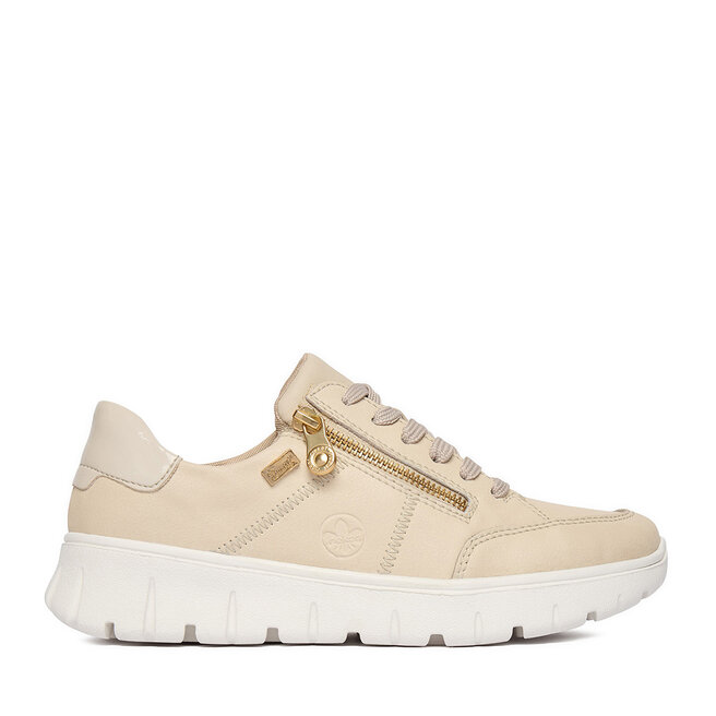 Sneakersy Rieker N1301-60 Beżowy - kobiece