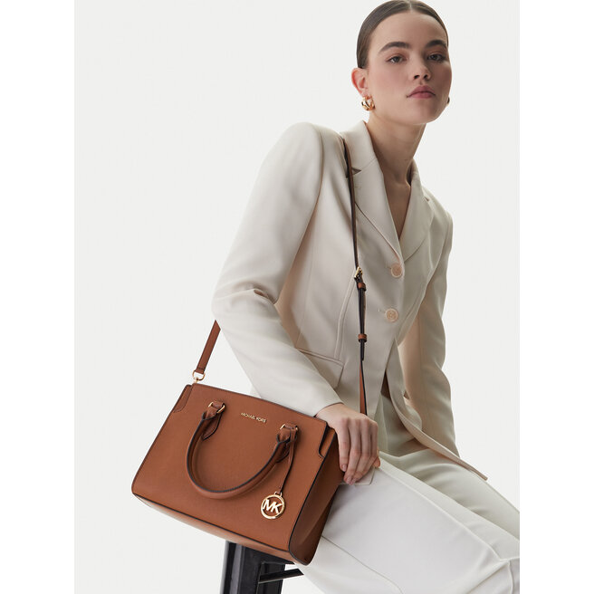 Torebka MICHAEL Michael Kors 30R6GQ6S2L Brązowy -
