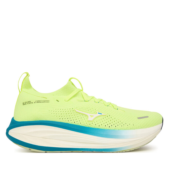 Buty do biegania Mizuno Neo Vista 3 J1GM2610 Zielony jasny - męskie
