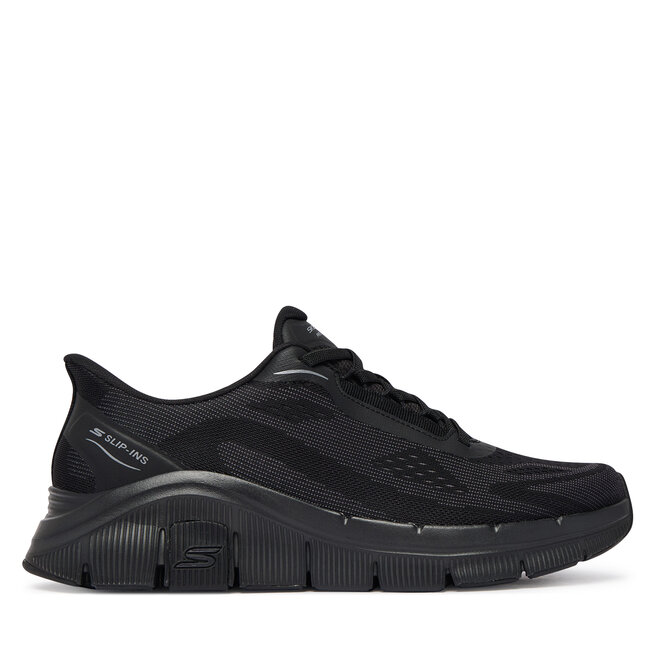 Sneakersy Skechers Flex - Zayder 233218 Czarny - męskie