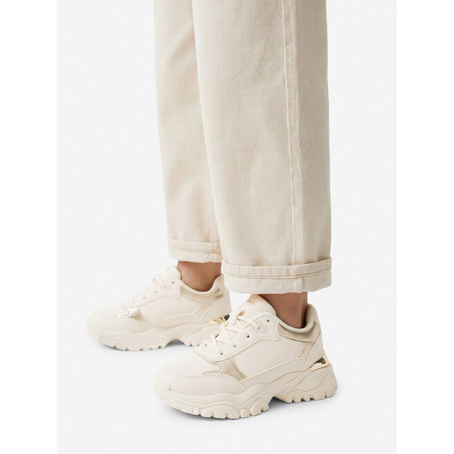 Sneakersy JENNY CEO-CS20583-01 Écru - dziewczęce