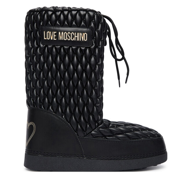 Śniegowce LOVE MOSCHINO JA24312G0PISQ000 Czarny - kobiece