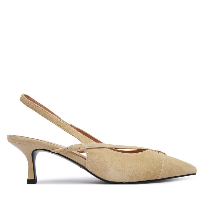 Czółenka LOVE MOSCHINO JA10186G1PJA0105 Beżowy - kobiece