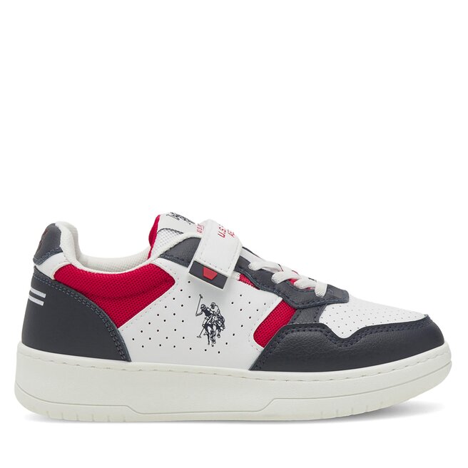 Sneakersy U.S. Polo Assn. DENNY005 Biały - chłopięce