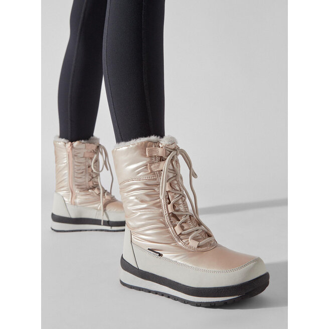 Śniegowce CMP Harma Wmn Snow Boot Wp 39Q4976 Beżowy - kobiece