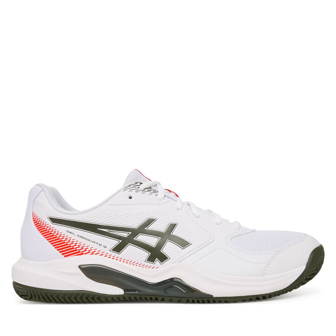 Buty do tenisa Asics Gel-Dedicate 9 Clay 1041A547 Biały - męskie