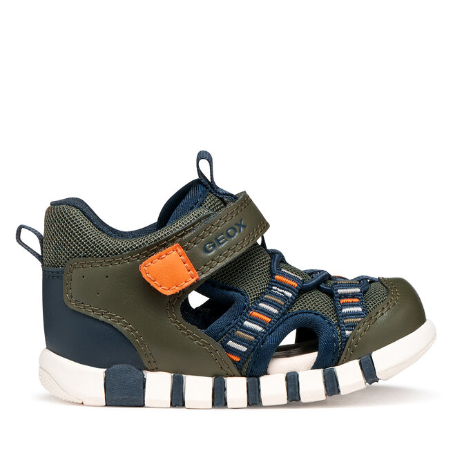 Sandały Geox B Sandal Iupidoo Boy B655PB 0BC14 C3231 Zielony - chłopięce