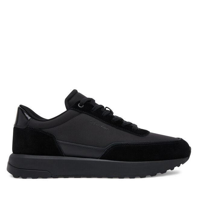 Sneakersy Calvin Klein Low Top Lace Up Repreve Mix HM0HM01714 Czarny - męskie