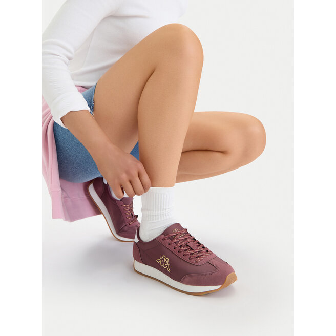 Sneakersy Kappa CEO-V5-10159 Bordowy - kobiece