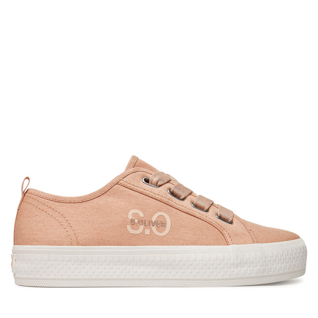 Sneakersy s.Oliver 5-23611-44 Pomarańczowy - kobiece