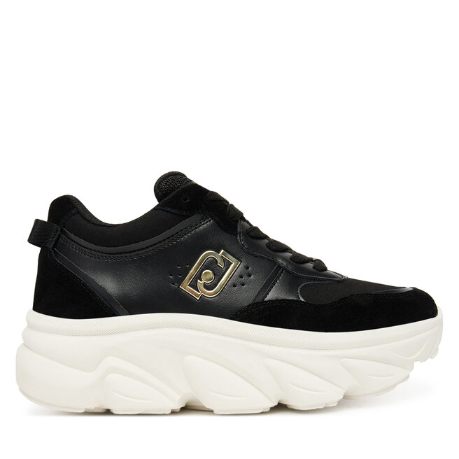 Sneakersy Liu Jo Steffy 01 BF5061 P0304 Czarny - kobiece