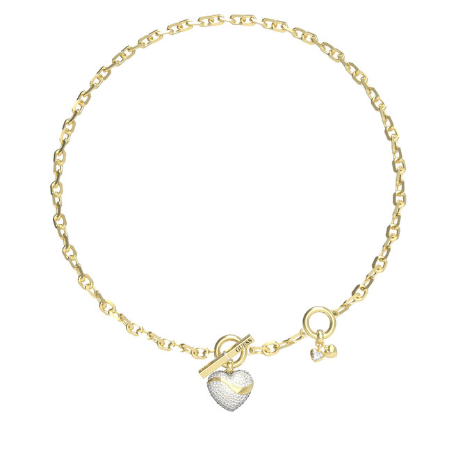 Naszyjnik Guess JUBN04 494JW Złoty -