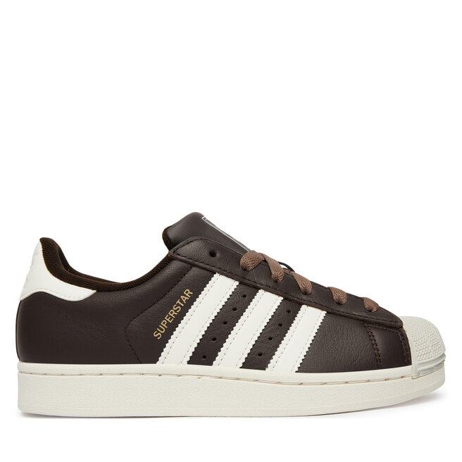 Sneakersy adidas Superstar II W IH4146 Brązowy - kobiece