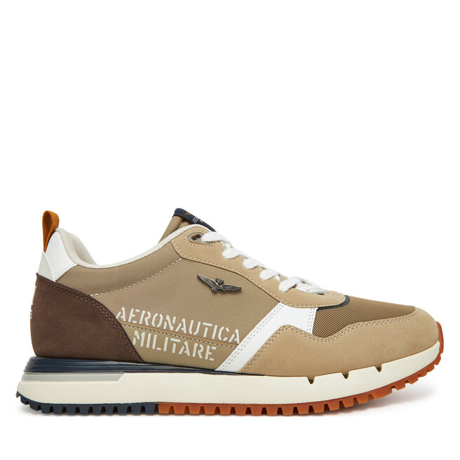 Sneakersy Aeronautica Militare 251SC283CT3544 Beżowy - męskie