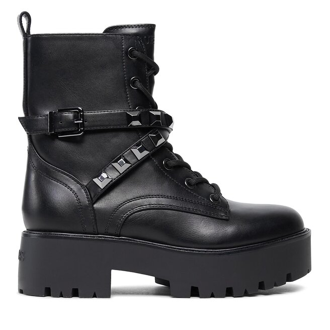Trapery Guess FL8VDA ELE10 Czarny - kobiece