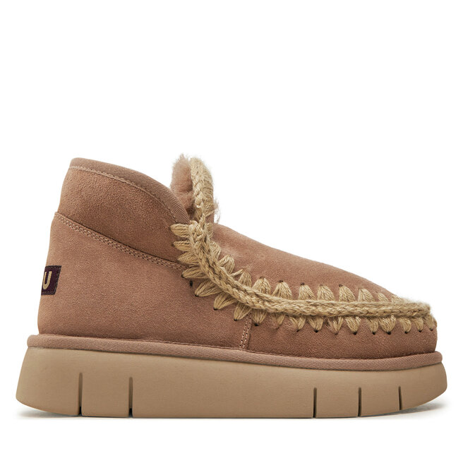 Śniegowce Mou Eskimo Bounce Sneaker FW531009A Beżowy - kobiece