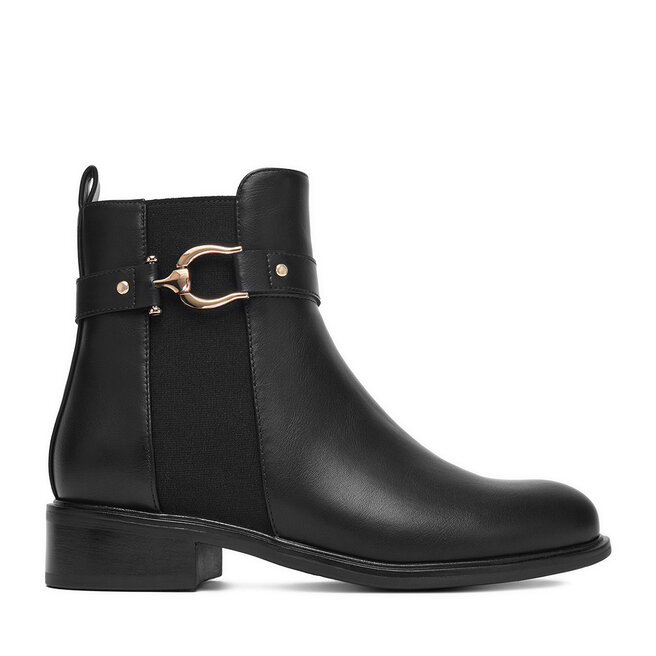 Botki DeeZee HX20207-291 Czarny - kobiece
