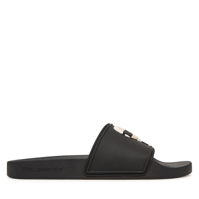 Klapki KARL LAGERFELD Kondo II KL70005C Czarny -