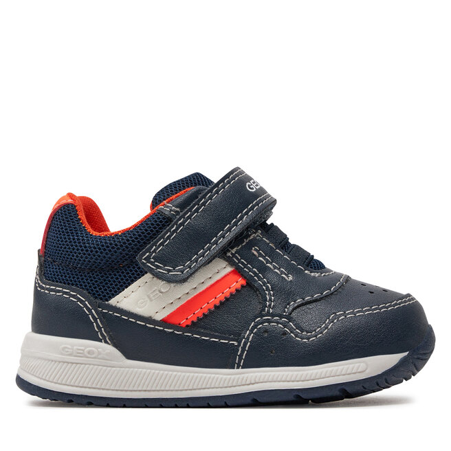 Sneakersy Geox B Rishon B. A B250RA 0BC14 C4324 Granatowy - chłopięce