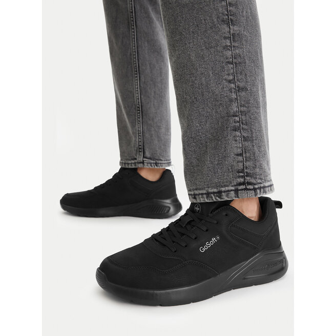 Sneakersy Go Soft CEOWB-MV15-010 Czarny - męskie