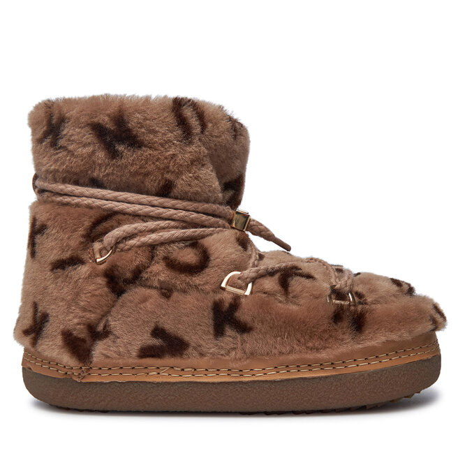Śniegowce Inuikii Classic Print 75101-056 Brązowy - kobiece