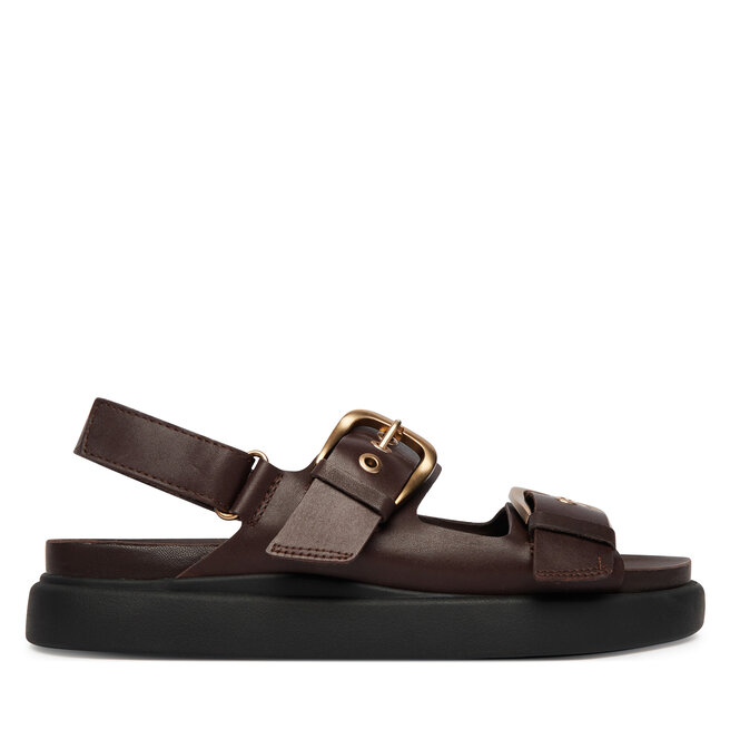 Sandały Clarks Aristella Bay 26185806 Brązowy - kobiece