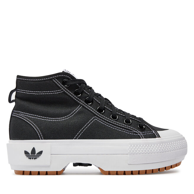 Sneakersy adidas Nizza Trek W GZ8857 Czarny - kobiece