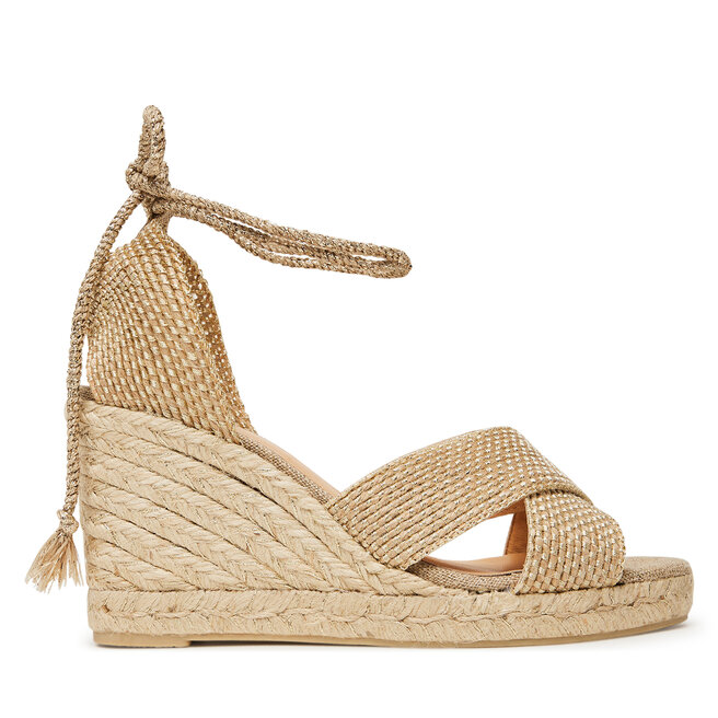Espadryle Castañer Becca/8/256 025534 Beżowy - kobiece