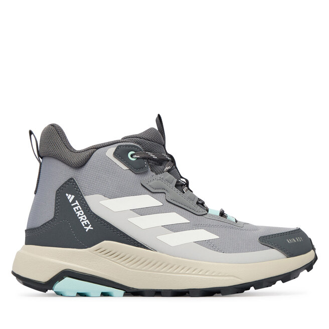 Trekkingi adidas Terrex Anylander Mid Rain.Rdy Hiking Shoes JR6600 Szary - kobiece