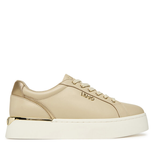 Sneakersy Liu Jo Pretty 06 BF5041 PX026 Beżowy - kobiece