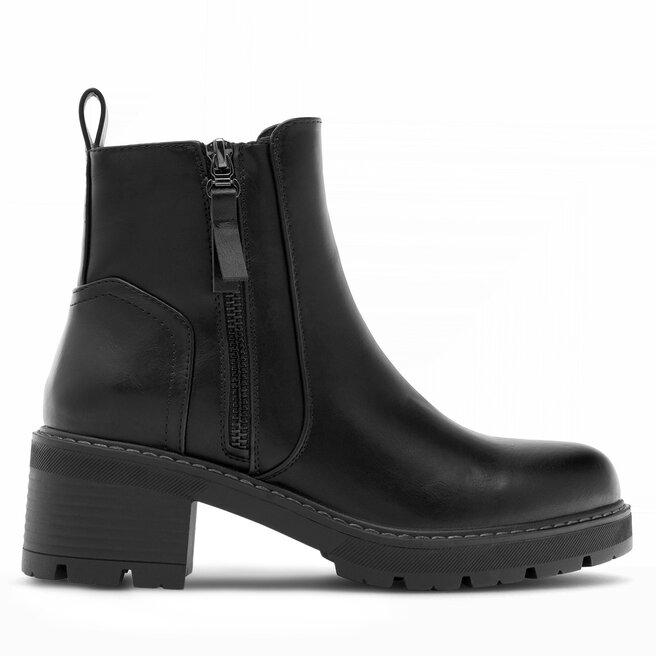 Botki Clara Barson BRIGITTE HL23202 Czarny - kobiece