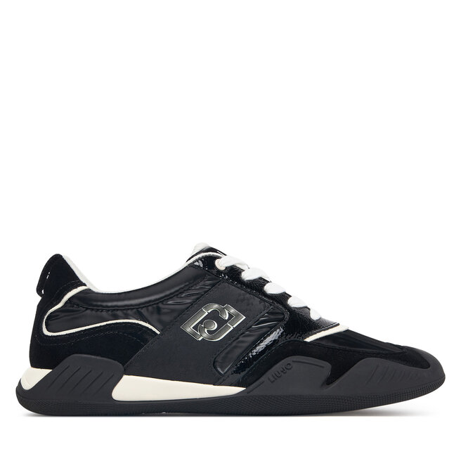 Sneakersy Liu Jo Blossom 02 BF6043 PX090 Czarny - kobiece
