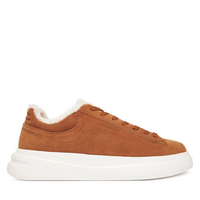 Sneakersy Guess FMFBAN LEP12 Brązowy - męskie