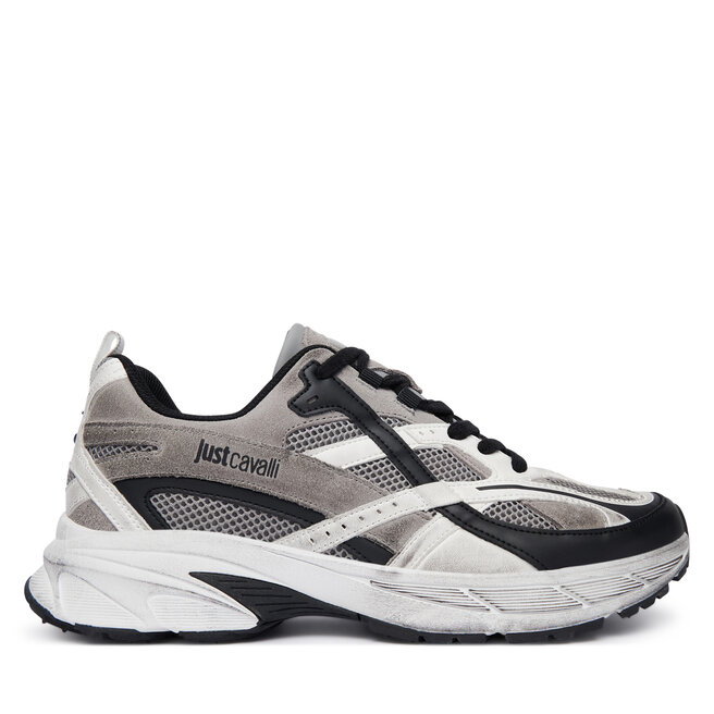 Sneakersy Just Cavalli 81QA3SG2 ZSF07 Szary - męskie