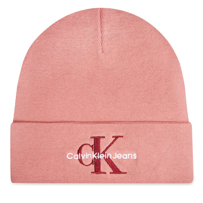 Czapka Calvin Klein Mono Logo Embro K60K612668 Różowy -