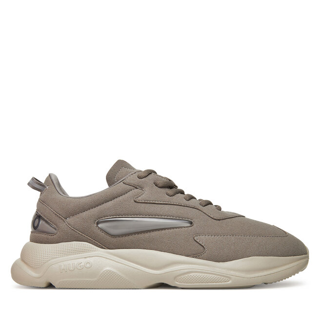 Sneakersy HUGO Leon 50548504 Szary - męskie
