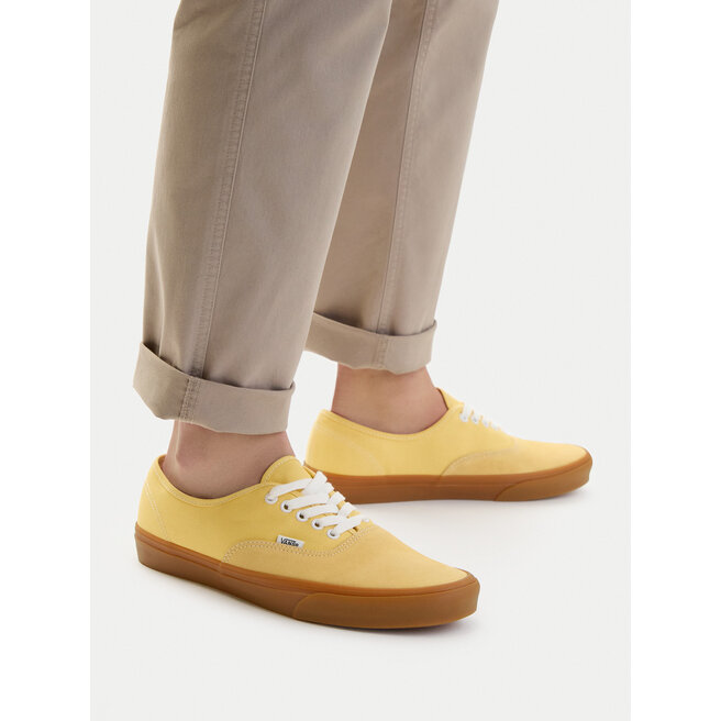 Tenisówki Vans Authentic VN000D6GBK11 Żółty - męskie