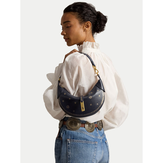 Torebka Polo Ralph Lauren 428P16928001 Granatowy -