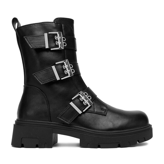 Botki DeeZee HX22030-96 Czarny - kobiece