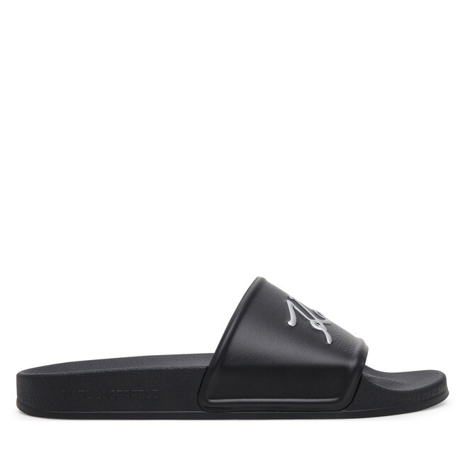 Klapki KARL LAGERFELD Kondo 2.0 KL80910 Czarny -