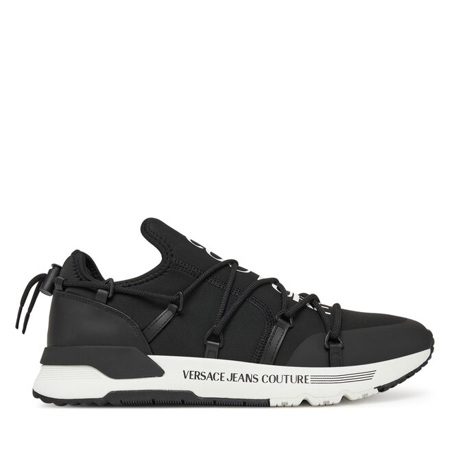 Sneakersy Versace Jeans Couture 78YA3SA6 Czarny - męskie