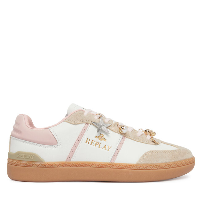 Sneakersy REPLAY GWSD8 .000.C0016L Biały - kobiece